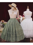 Tiny Garden Dream Bouquet Dotted Tulle Skirt(Reservation/4 Colours/Full Payment Without Shipping)